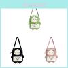Cartoon Bear Phone Purse Soft Cute Girl Mini Crossbody Bag For Daily Use