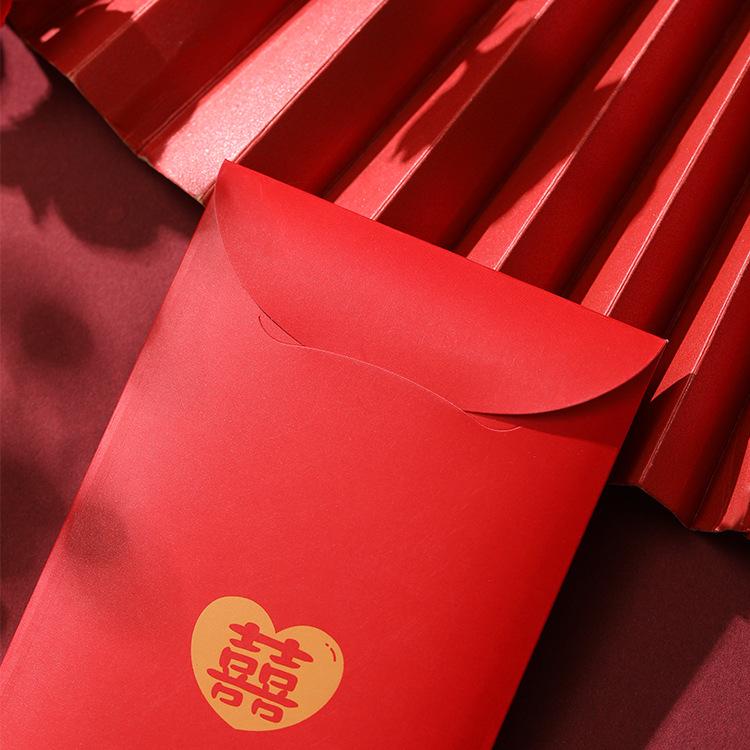 Double Happiness Bridesmaid Red Envelope for Wedding Gifts