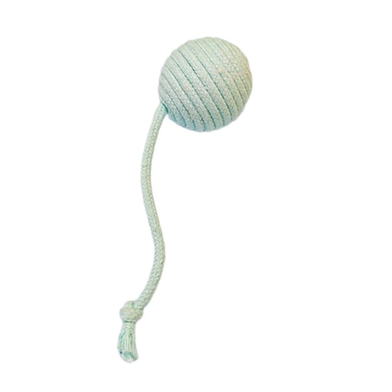 Sisal Balls for Cats Teasing Indoor Exercising Enrichment Cats Chew Toy Hunting Teething Cats Teasing Supply 6PCS