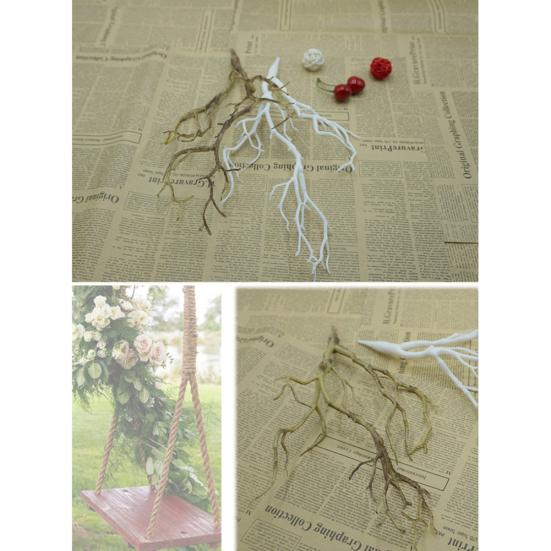 Kleiner getrockneter Baum, künstliche Zweigpflanze, DIY, Basteln, Hochzeit, Party, Heimdekoration
