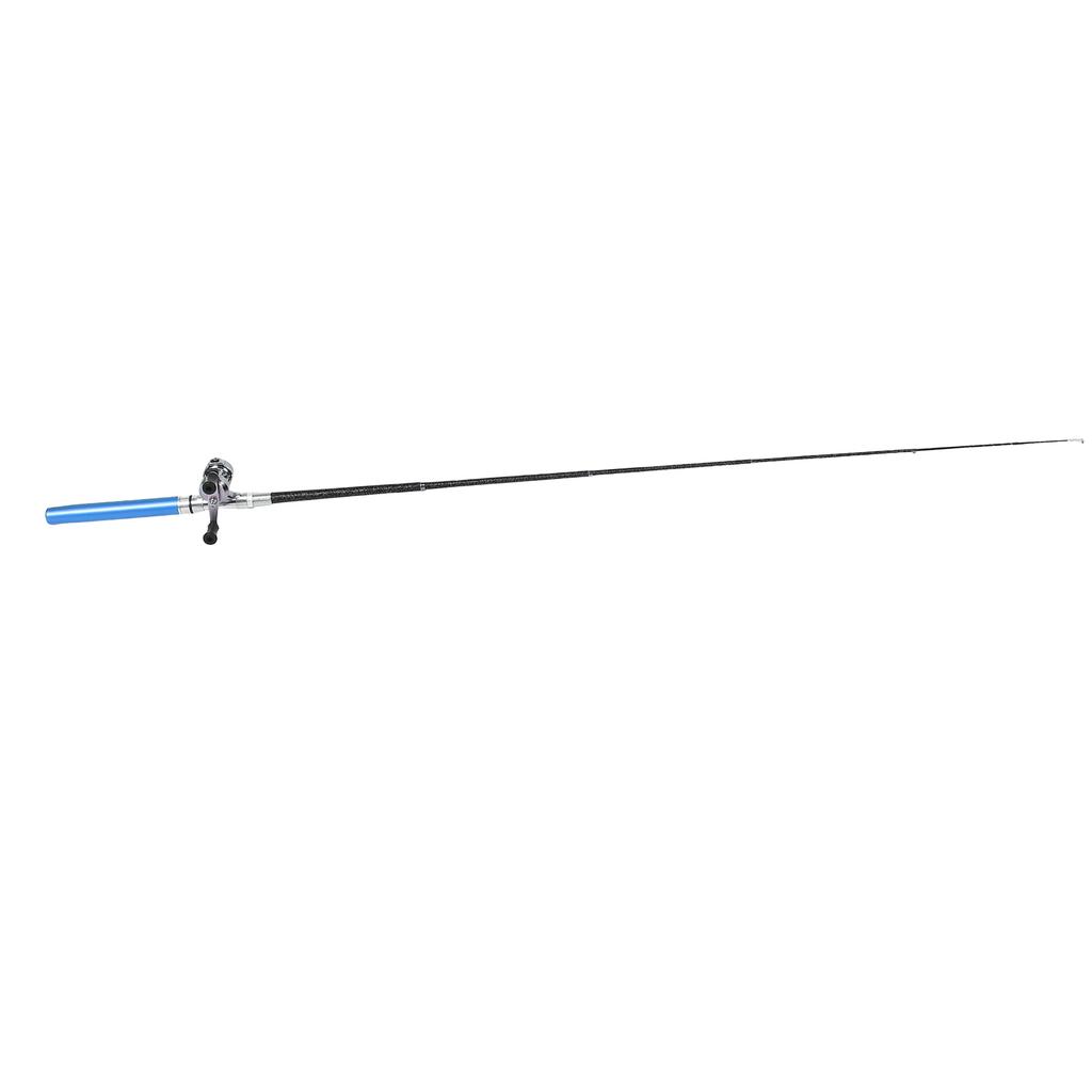 Fishing Rod Reel Combo Pen Portable Telescopic Lightweight Fib glass Fishing Rod Pen for Riv Lake