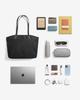 Tote Bag for Business Large Shoulder Work Recruitment Job Black [tomtoc] Women, Bag, Capacity, Bag, 16-inch PC, Water-repellent, Bag, Bag, A4,