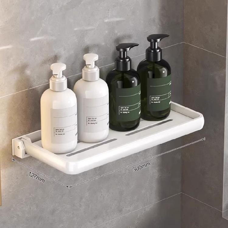 Trailer ABS Foldable Shelf Folding Wall Shelves for Campers, Bathrooms and Kitchens,90 Degree Fold Up,Space Saving