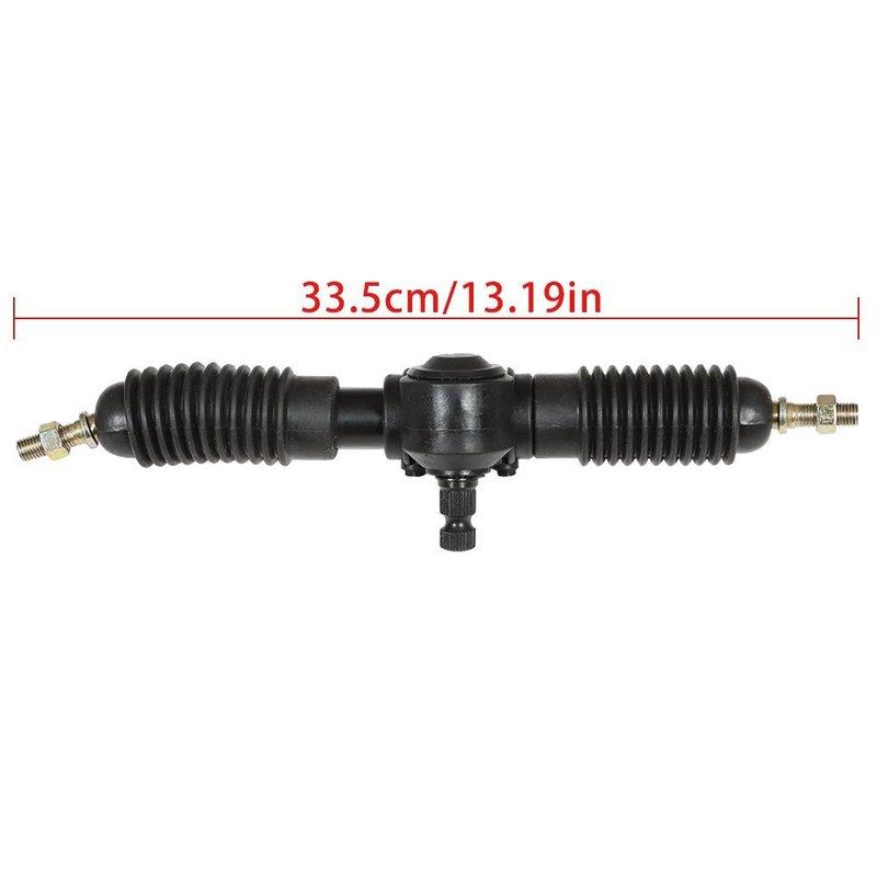 Fit For Go Kart Quad Parts 110cc Steering Wheel Assembly & Gear Rack Pinion New