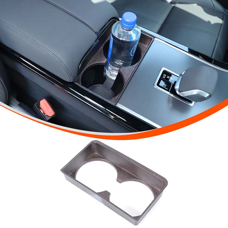 

Car Center Console Water Cup Holder Frame Trim Stickers For Land Rover Range Rover VELAR Evoque 2024 2025 Interior Accessories