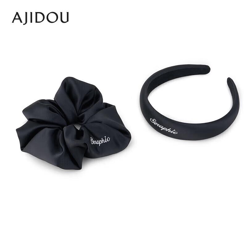 AJIDOU Fashion Floral Headband & Scrunchie Set
