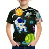 Universe Solar System Kids T-shirt Print Planet Sun Earth Venus Tshirt Casual Harajuku Summer Child Shirt Tops for Boys Girls