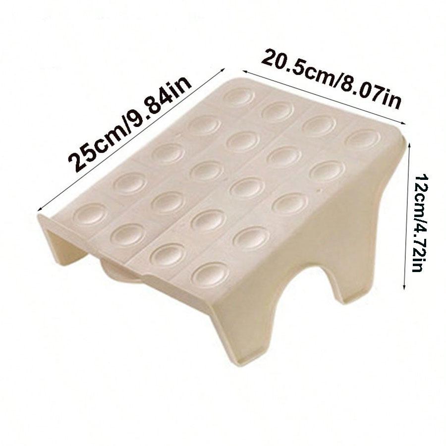 A double-layer storage shoe rack plastic shoe holder cabinet  integrated shoe holder for organizing and storing shoes