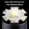 Rechargeable LED Flashlight With Whistle High-Brightness Flashlight  Activities Camping Trip