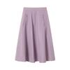 JUZUI Fashion Zipper Pocket A-line Skirt
