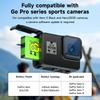 PALO 1800mAh Battery for GoPro Hero 8/7/6/5+LCD Black Battery Charger for GoPro