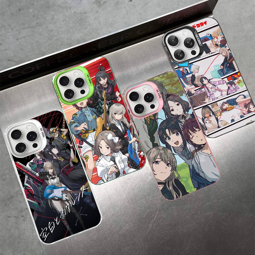 Music Anime Girls Band Cry Phone Case For IPhone 17 Air 16 15 14 13 12 11 Pro Max Color Hard Cover