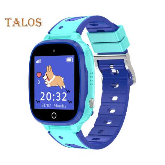 

Детские умные часы с камерой 2G, сетевая двусторонняя связь, водонепроницаемые многофункциональные часы, монитор сна, шагомер, будильник синий