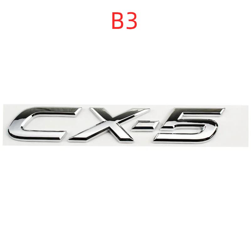 Car ABS Rear Trunk Words Letters Logo Badge Emblem Decals Sticker