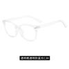 Popular8082Anti-blue light glasses for women, for computer and mobile phone use, anti-fatigue glasses, non-prescription flat lenses
