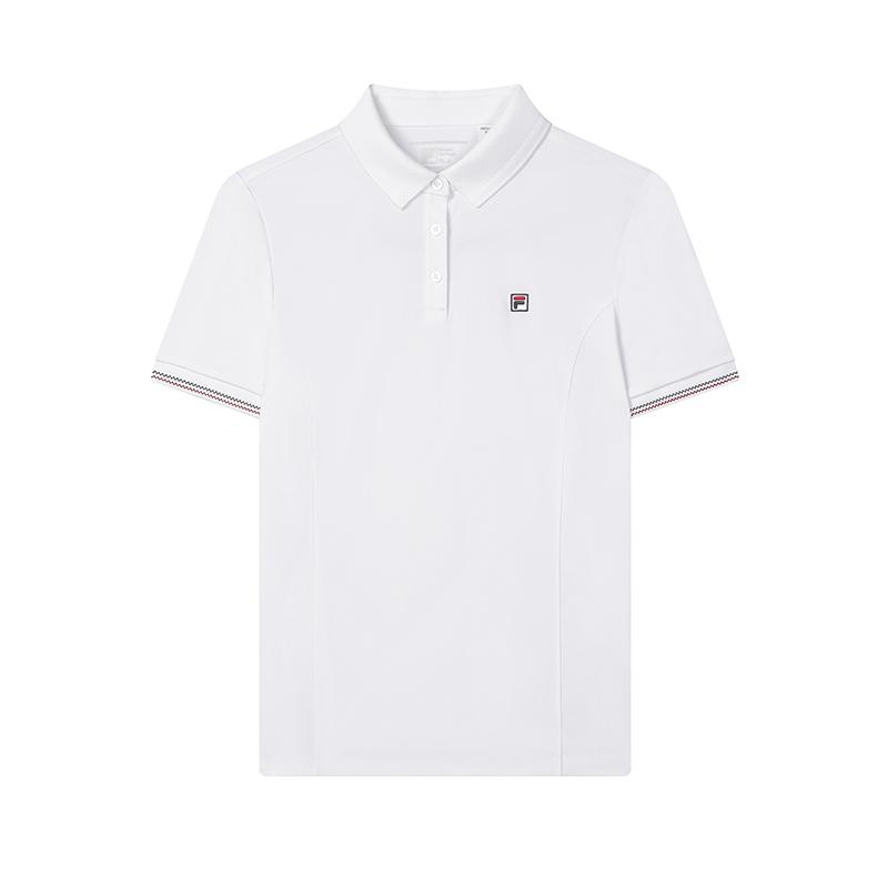 New FILA MODERN HERITAGE Polo Shirt Women's F11W431101FWT