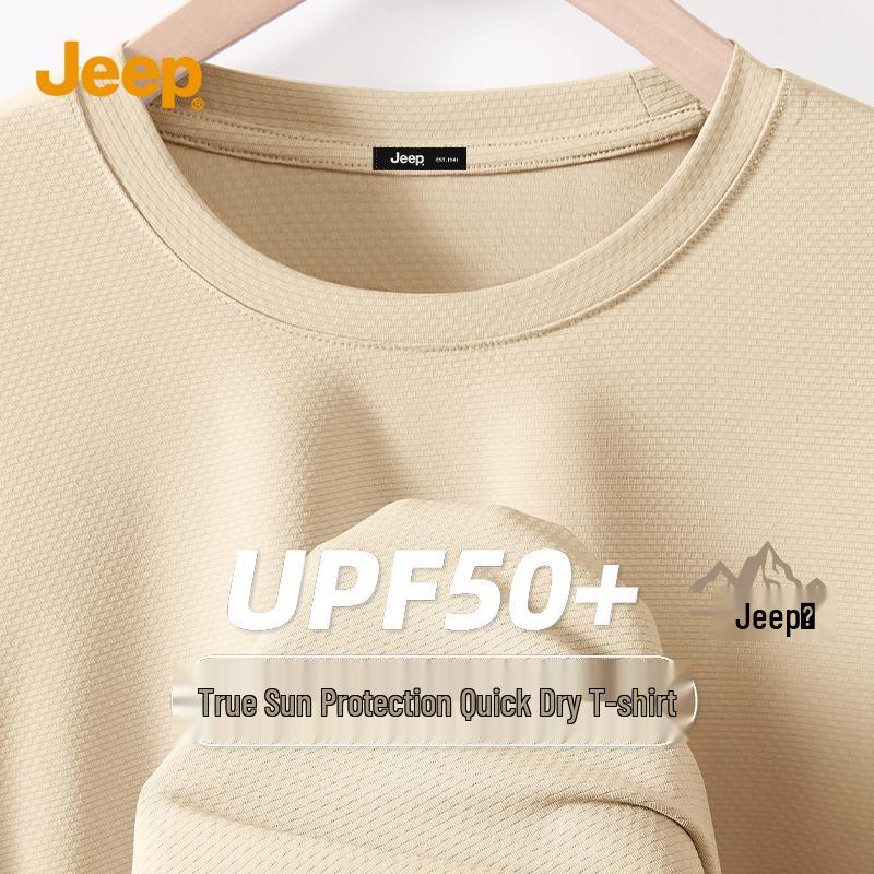 

JEEP Men s Outdoor Quick-Dry Short Sleeve T-shirt L