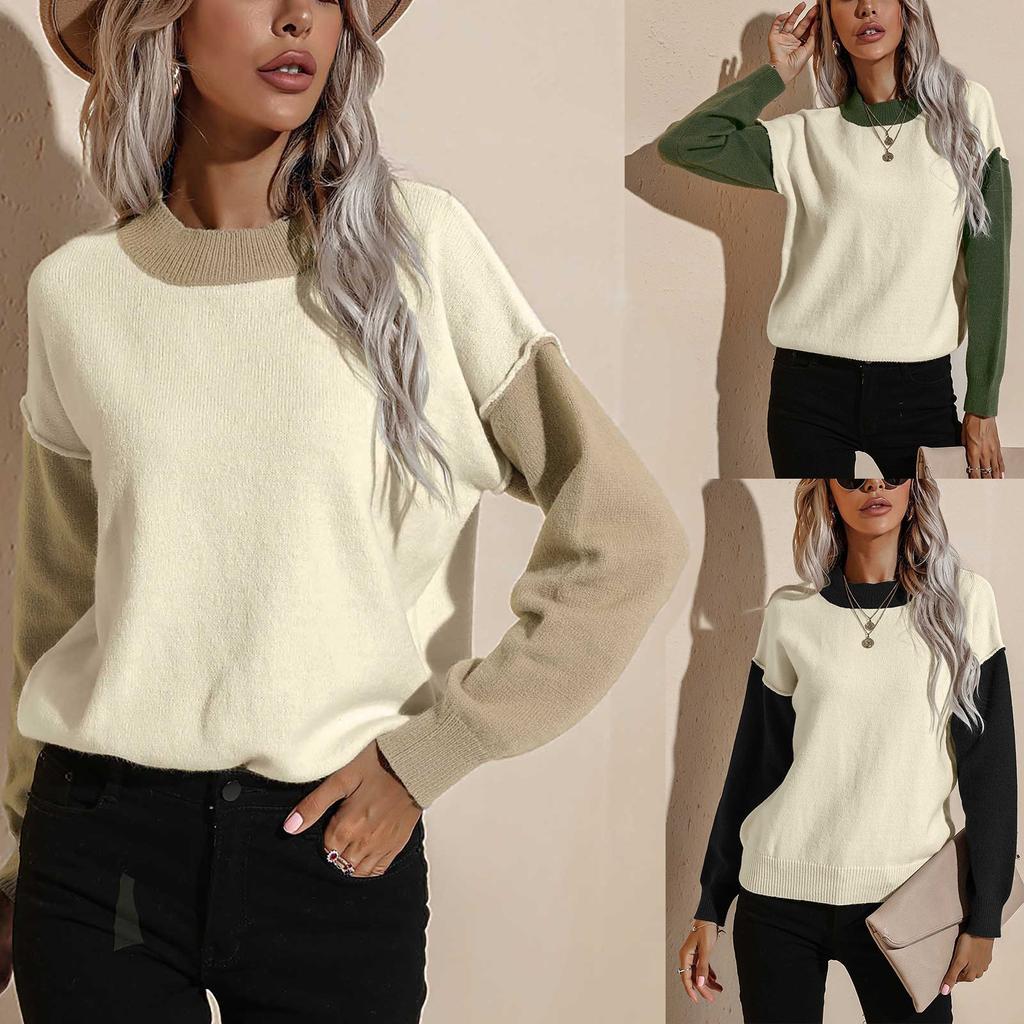 Women's Fashion And Winter Wear Loose Long-sleeved Jumper Knitted Sweaters