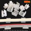 100 Pezzi 220V Striscia LED COB Flessibile Clip Fisse Supporto Lampada in Plastica Adattatore 8-20mm 5050/5730/2835 Fibbia di Montaggio Luci