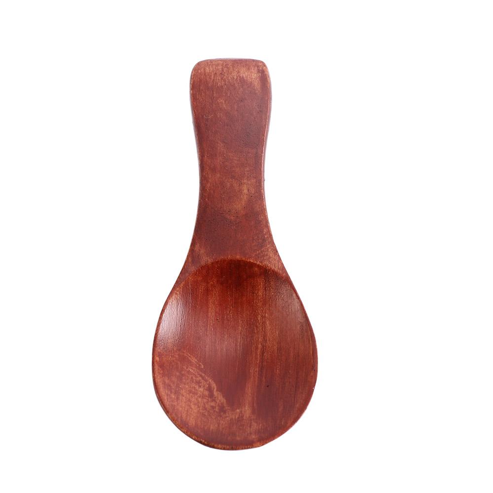 5/10pcs Mini Wooden Spoon Kitchen Spice Spoon Wood Sugar Tea Coffee Scoop Small Short Condiment Spoons Utensils Cooking Tool