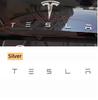 Metal Car Front Hood Rear Trunk Badge Sticker Decoration for Tesla Model 3 S X Y Roadster Auto Emblem Exterior Decal Accessories JI1