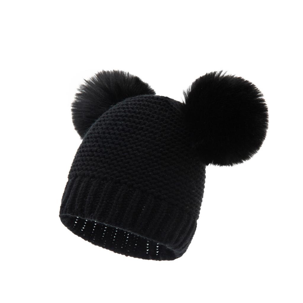 Buy Winter Kids Baby Cute Solid Beanie 