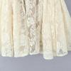 Elegant 2026 Sweet Lace Knit Camisole Dress with Retro Square Neck & Backless Design
