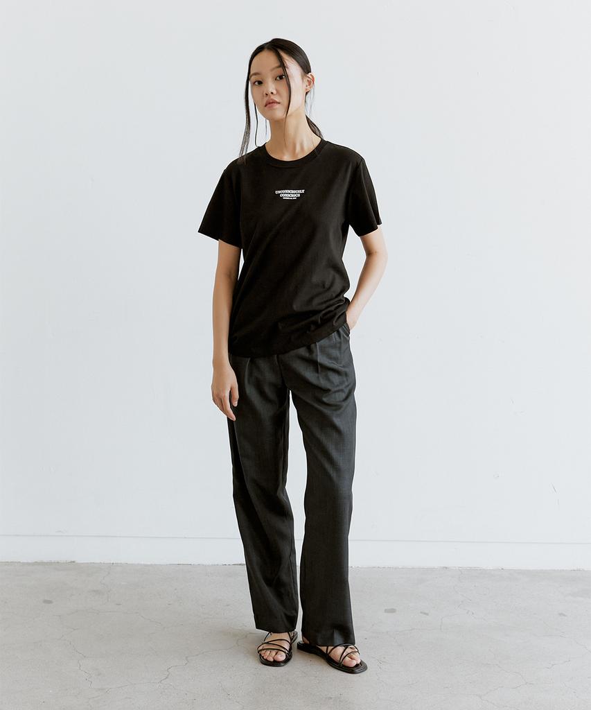 WEREVE Slogan Logo T-Shirt_Black