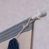 Univer Nordic Style Cotton Curtain with Privacy Screen Garland,