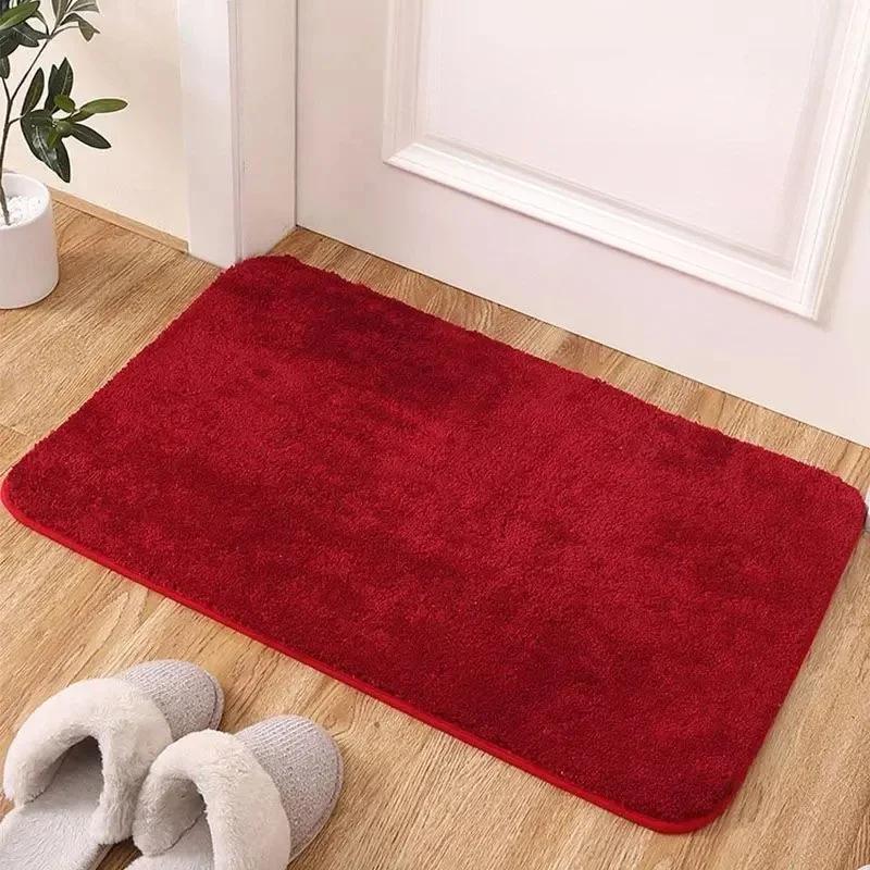 Bathroom absorbent mat quick drying non slip floor mat toilet rug carpet door mat bathroom bedroom carpet