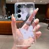 Phone Case For Tecno Camon 40 Pro Casing CM5 CM6 CM7 Clear Luxury Butterfly Flower Soft TPU Cover For Camon 40 40Pro 4G 5G Case