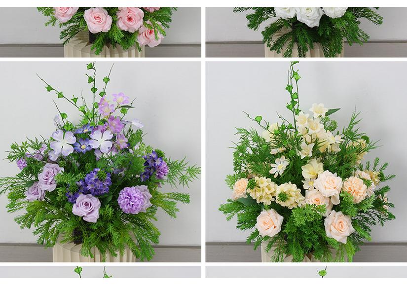 Soft Rubber Simulation Flowers for Wedding, Proposal, and Exhibition Decoration