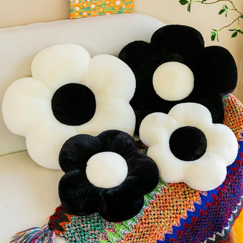 Decorative Flower Cushions Home Decoration Flower Sitting Cushion Soft Cushion for Sofa Accessorie Room Aesthetic Decoration