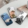 Actress Rebecca Ferguson Phone Case For Samsung S25,24,23,22,30,21,10,9,Ultra,Plus,Lite,FE,4,5 G Soft Black Case