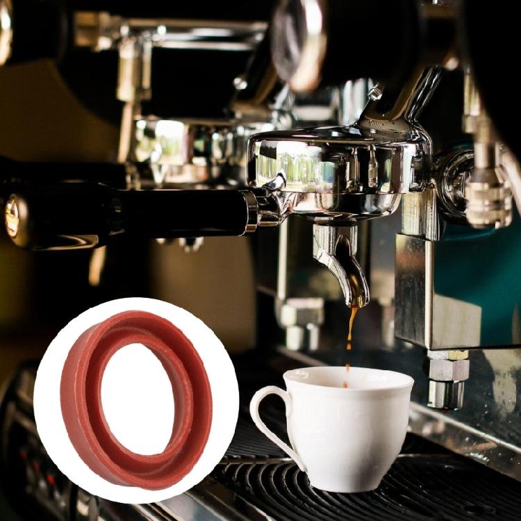 10 Stück Kaffeemaschinen Dichtringe Silikon Ersatzdichtungen für Espressomaschine Küchengeräte Teile