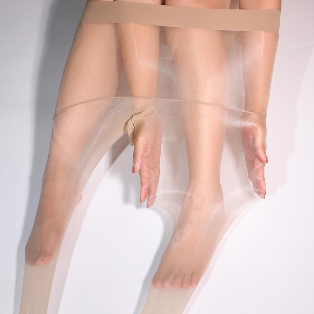 Men'S Seamless Sheath U Pouch Pantyhose 640 Pin Oil Shiny Ultrathin Tights Man Exotic Lingerie Stocking High Waist Pantyhose