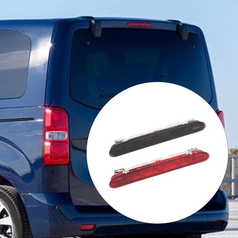 Plastic High Level Brake Light Tail Lamp Spare Repair Part for Peugeot Traveller Expert IV 2016-2024 Cars