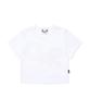 Gillaakaibeu G&R Logo Crop Top_White