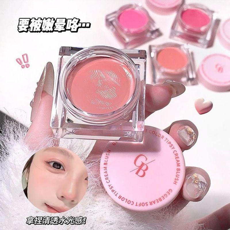 Gege Bear - Weiche Farbe Tipsy Cream Rouge für die Wangen - 1-4