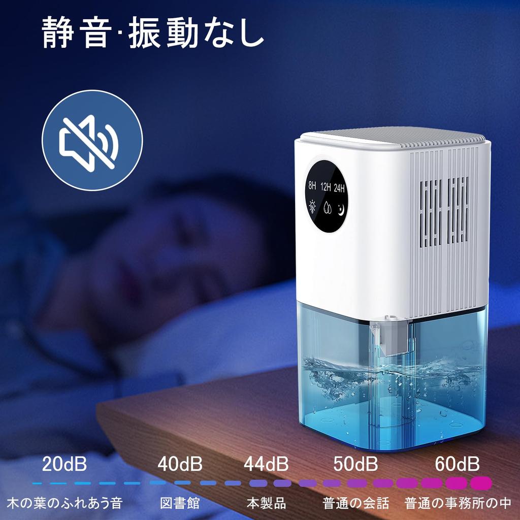 Compact 1500mL Large Water Quiet Suitable for Small Automatic When RGB Peltier Type Dehumidifier Dehumidifier, Energy-Saving, Tank, Operation, Spaces,