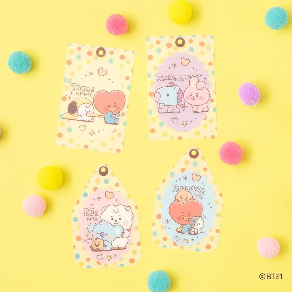 BANDAI BT21 Card Mascot Set (Pack) (BOX)