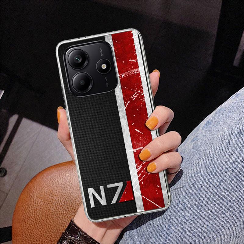 

N7 Mass Effect Phnoe Case for Phnoe Case for Xiaomi Redmi Note 15 14 14S 13 Pro Plus 12 12S 11S 11E 10S 10 11T 5G Unique Cover C Redmi Note 14 Pro 4G