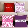 Italian Gorgeous D-Damiani Cushion Cover Premium Comfort Reversible Pillow Cove -Two In One Design for Any Room & Car Interior