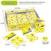 Mini Cartoon Smiley Face Erasers for Kids' Prizes