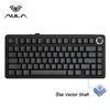 AULA F75 Wireless Gaming Mechanical Keyboard RGB Light 75% Layout Tri Modes Contour Side Carved PBT Keycap Keyboard