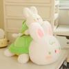 Cartone animato adorabile coniglio tartaruga peluche tira il filo coda scodinzolante peluche portachiavi borsa ciondolo portachiavi auto regalo di compleanno per ragazza