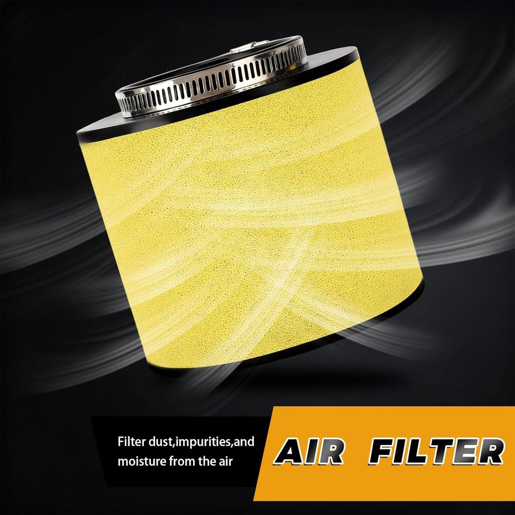 ATV Air Filter & Oil Filter & Spark Plug Tune Up Kit for TRX250EX TRX250X Recon 250 TRX250TE TRX250TM