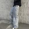 RogueWave Fake Two-piece Pants Double Waist Trousers Men and Women Fashion Hip-hop Loose Casual Pants Trousers