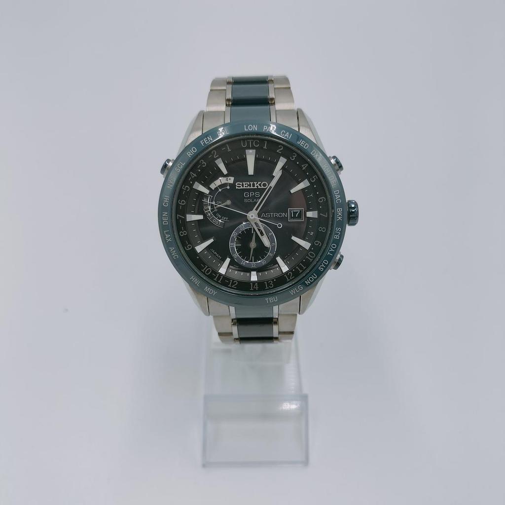 Used SEIKO ASTRON 7X52-0AF0 Quartz Analog Watch