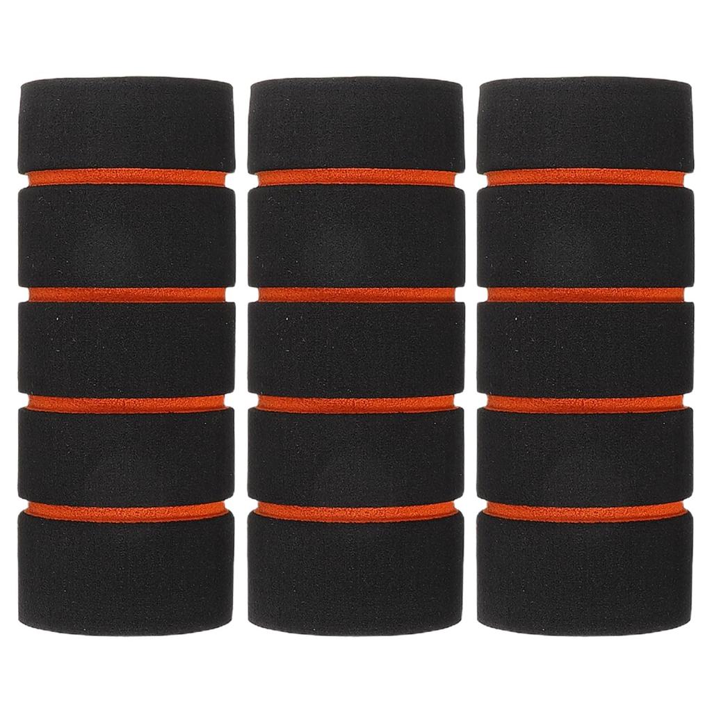 TENDYCOCO Pull-up Bar Grip Replacement Foam Sponge 3-Pack, 11cm Length, Anti-Slip, for Chin-up Stands, Hanging Exercisers, Handle Covers, Protection,